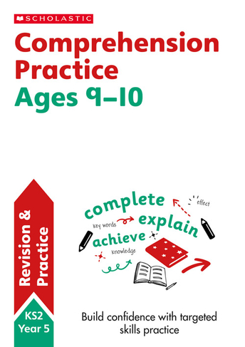 Comprehension Practice Ages 9-10: (Scholastic English Skills)