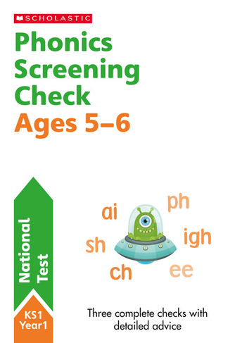Phonics Screening Check Ages 5-6: (National Test Papers 2nd edition)