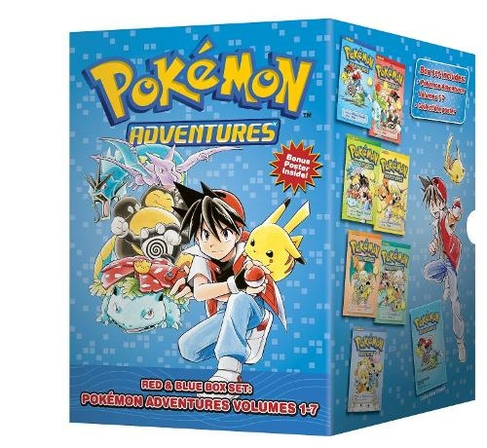 Pokemon Adventures Red & Blue Box Set (Set Includes Vols. 1-7): (Pokemon Manga Box Sets 1)