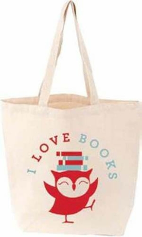 I Love Books Littlelit Tote Bag: (LittleLit)