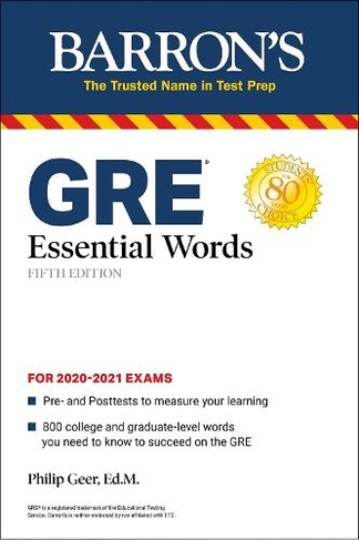 GRE Essential Words: (Barron's Test Prep Fifth Edition)