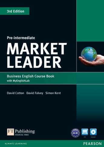 Market Leader 3rd Edition Pre-Intermediate Coursebook with DVD-ROM and MyEnglishLab Student online access code Pack: (Market Leader 3rd edition)