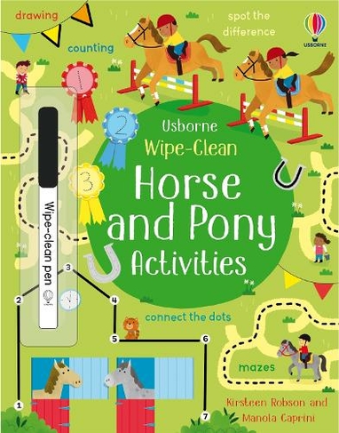 Wipe-Clean Horse and Pony Activities: (Wipe-clean Activities)