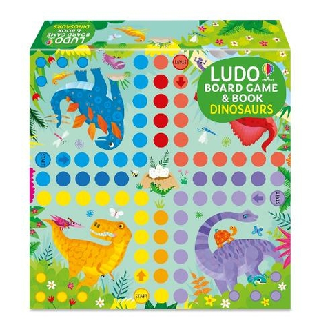 Ludo Board Game Dinosaurs: (Game and Book)