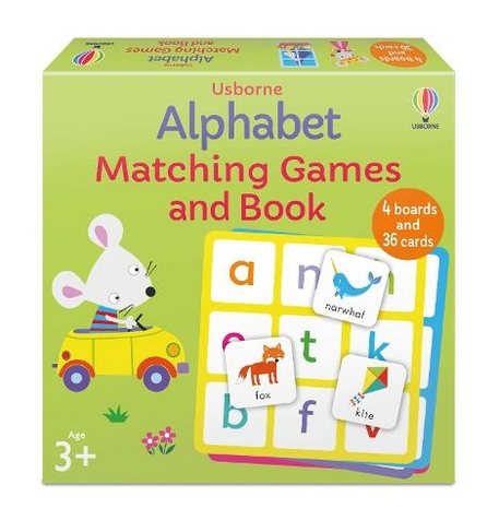 Alphabet Matching Games and Book: (Matching Games)