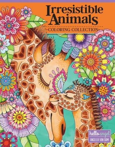 Hello Angel Irresistible Animals Coloring Collection