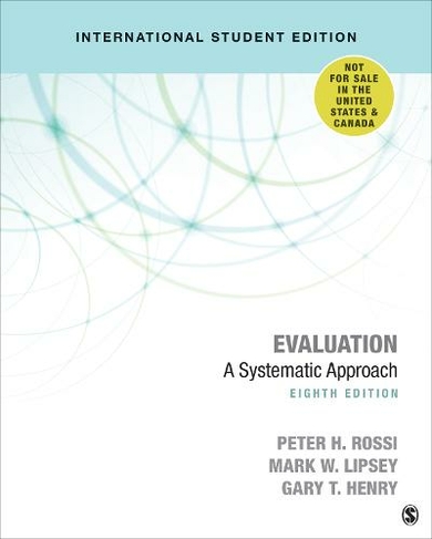 Evaluation - International Student Edition: A Systematic Approach (8th Revised edition)