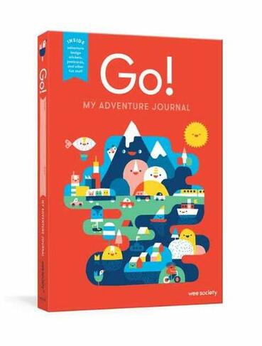 Go! Red: A Kids' Interactive Travel Diary and Journal