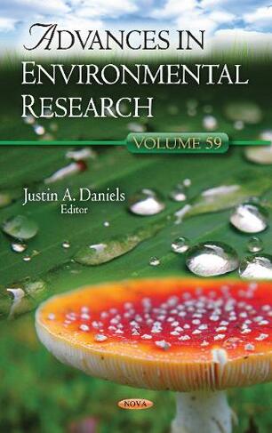 Advances in Environmental Research: Volume 59