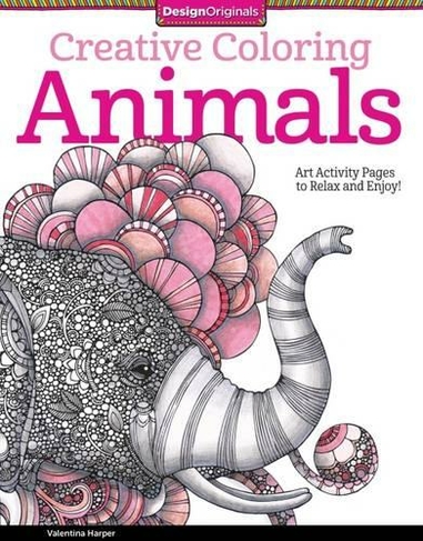 Creative Coloring Animals: Art Activity Pages to Relax and Enjoy! (Creative Coloring)