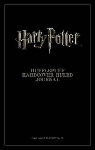 Harry Potter: Hufflepuff Hardcover Ruled Journal: (Harry Potter)