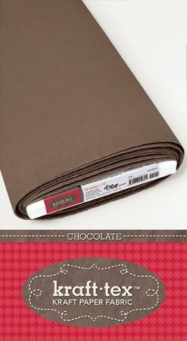 kraft-tex (TM) Basics Bolt, Chocolate: Kraft Paper Fabric