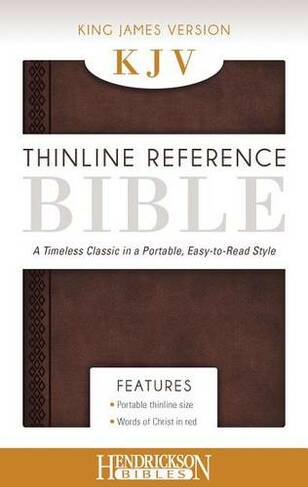 KJV Thinline Reference Bible Chestnut Brown: A Timeless Classic in a Portable, Easy-to-Read Style