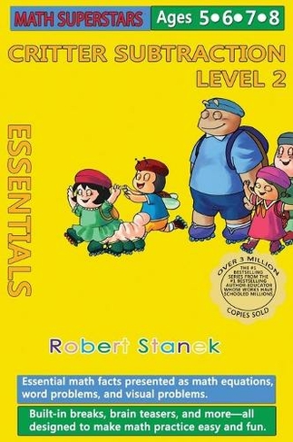 Math Superstars Subtraction Level 2, Library Hardcover Edition: Essential Math Facts for Ages 5 - 8 (Math Superstars 5 5th Premium ed.)