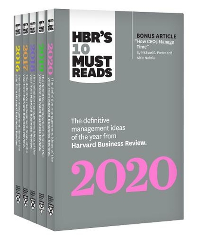 5 Years of Must Reads from HBR: (5 Books): (2020 Edition)