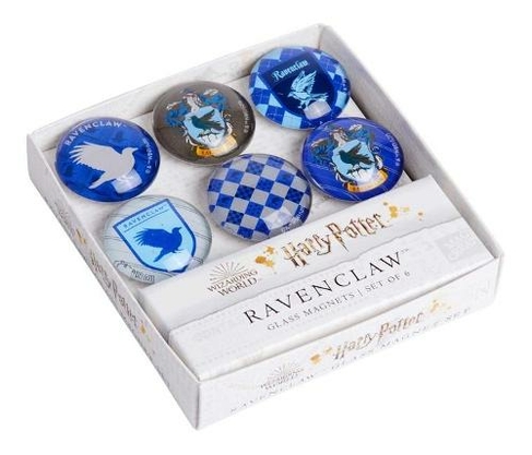 Harry Potter: Ravenclaw Glass Magnet Set: Set of 6 (Classic Collection)