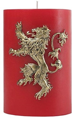 Game of Thrones House Lannister Sculpted Insignia Candle