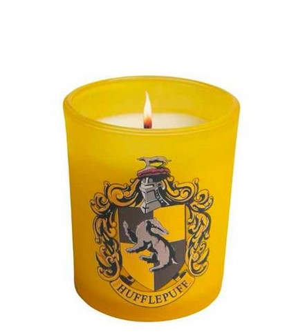 Harry Potter: Hufflepuff Scented Glass Candle (8 oz): (HP Classic Collection)