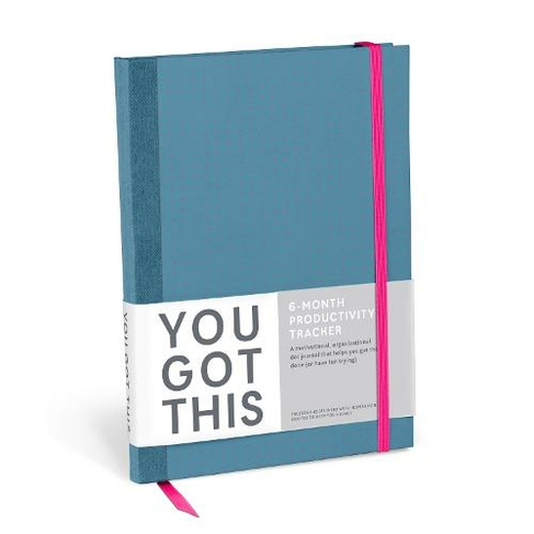 Knock Knock You Got This (Blue/Pink) Productivity Journal