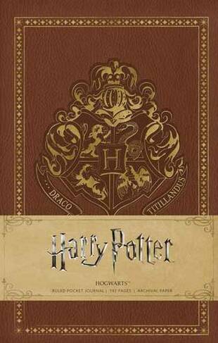 Harry Potter: Hogwarts Ruled Pocket Journal: (Harry Potter)
