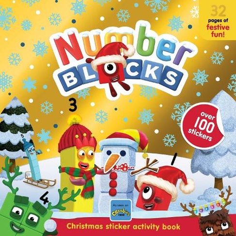 Numberblocks Christmas Sticker Activity Book: (Numberblock Sticker Books)