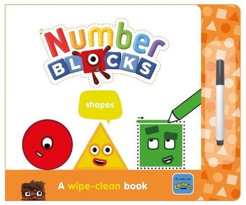 Numberblocks Shapes: A Wipe-Clean Book: (Numberblock Wipe Clean Titles)