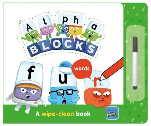Alphablocks Words: A Wipe-Clean Book: (Numberblock Wipe Clean Titles)