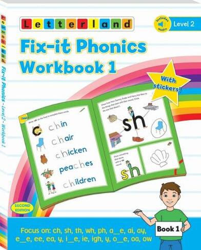 Fix-it Phonics - Level 2 - Workbook 1 (2nd Edition)