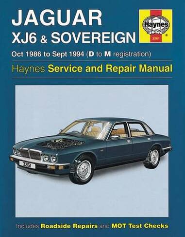 Jaguar XJ6 & Sovereign (Oct 86 - Sept 94) Haynes Repair Manual