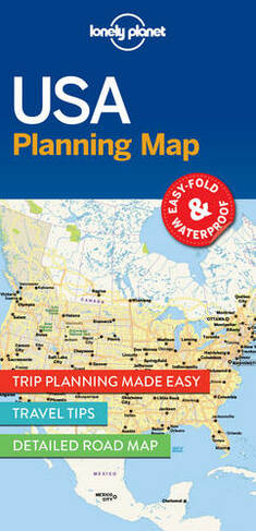 Lonely Planet USA Planning Map: (Map)