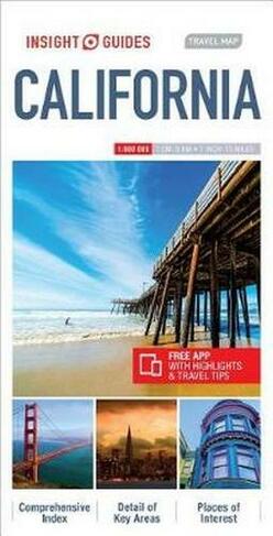 Insight Guides Travel Map California: (Insight Travel Maps 4th Revised edition)