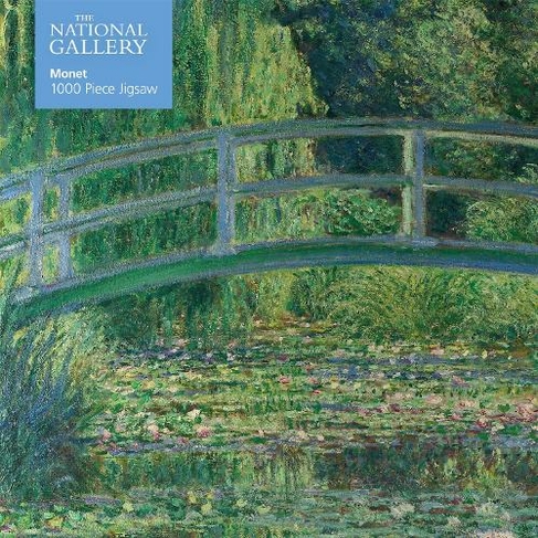 Adult Jigsaw Puzzle National Gallery: Monet: The Water-Lily Pond: 1000-Piece Jigsaw Puzzles (1000-piece Jigsaw Puzzles New edition)