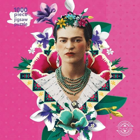 Adult Jigsaw Puzzle Frida Kahlo Pink: 1000-Piece Jigsaw Puzzles (1000-piece Jigsaw Puzzles New edition)