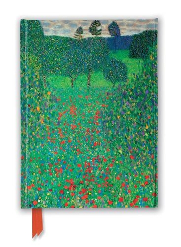 Gustav Klimt: Poppy Field (Foiled Journal): (Flame Tree Notebooks New edition)