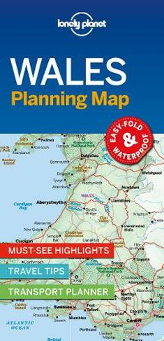Lonely Planet Wales Planning Map: (Map)