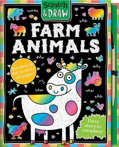 Scratch and Draw Farm Animals - Scratch Art Activity Book: (Scratch and Draw)