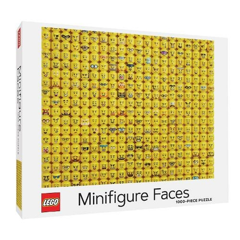 LEGO Mini-figure Faces 1000 Piece Puzzle