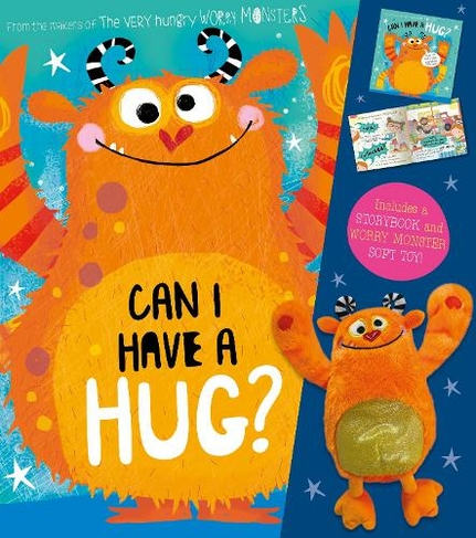 Can I Have a Hug Book and Plush Boxset: (The Very Hungry Worry Monsters)