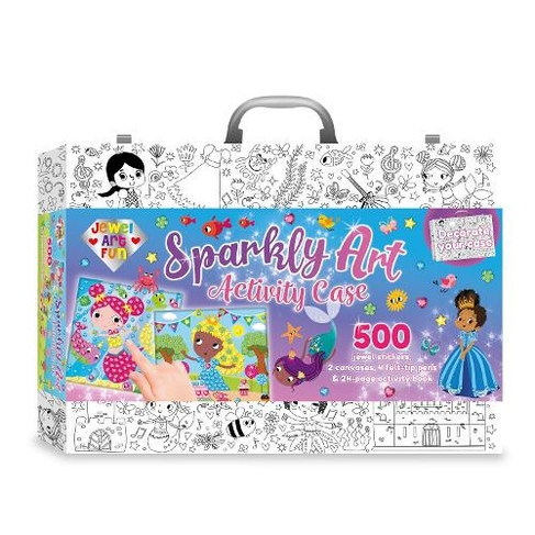Sparkly Art Activity Case: (Colour and Carry Activity Kit: Jewel Art Fun)