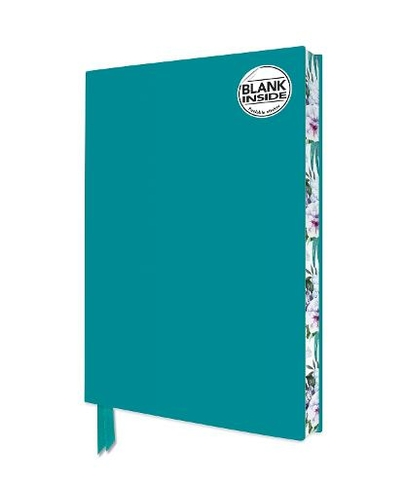 Turquoise Blank Artisan Notebook (Flame Tree Journals): (Blank Artisan Notebooks)
