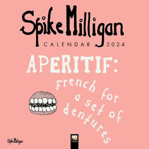 Spike Milligan Wall Calendar 2024 (Art Calendar): (New edition)