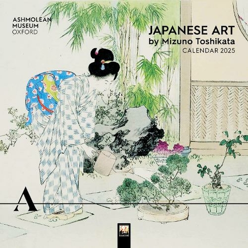 Ashmolean Museum: Japanese Art by Mizuno Toshikata Wall Calendar 2025 (Art Calendar): (New edition)