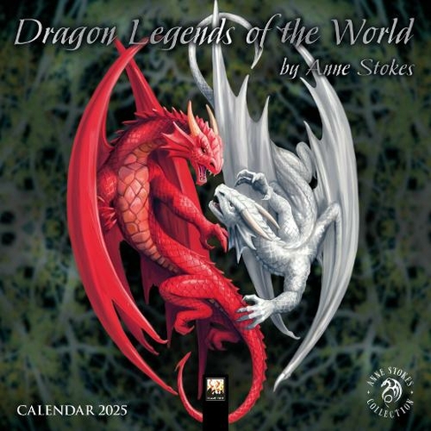 Anne Stokes: Dragon Legends of the World Mini Wall calendar 2025 (Art Calendar): (New edition)