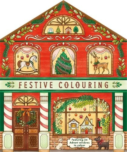 Festive Colouring: (Mindful Colouring)