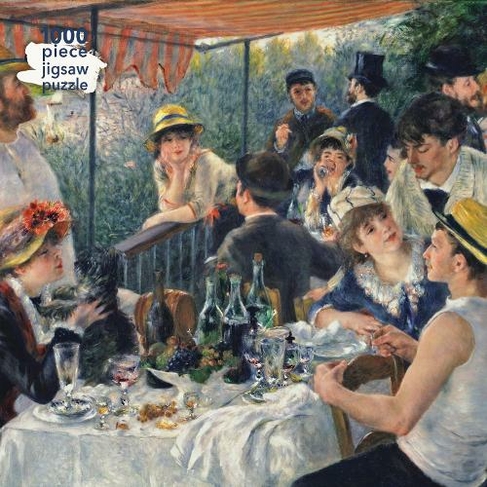 Adult Jigsaw Puzzle Pierre Auguste Renoir: Luncheon of the Boating Party: 1000-piece Jigsaw Puzzles (1000-piece Jigsaw Puzzles)