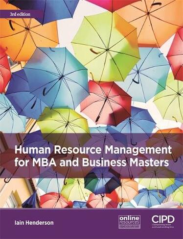 Human Resource Management for MBA and Business Masters: (3rd Revised edition)