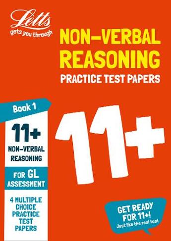 11+ Non-Verbal Reasoning Practice Papers Book 1: For the 2024 Gl Assessment Tests (Collins 11+ Practice)