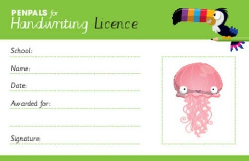 Penpals for Handwriting Pen Licence Cards (pack of 200): (Penpals for Handwriting 2nd Revised edition)