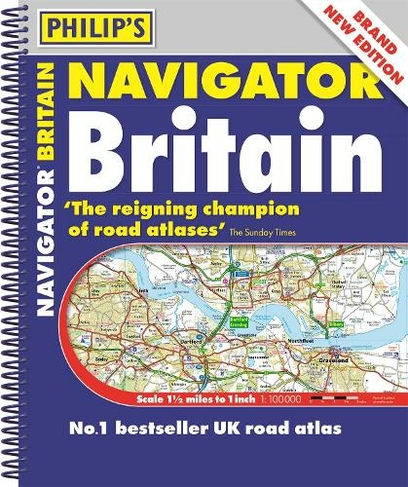 Philip's Navigator Britain: (Spiral bound) (Philip's Road Atlases)