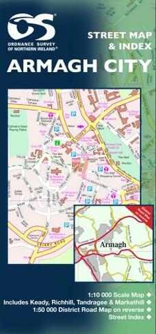Armagh City: (Irish Street Maps)